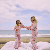By The Seashore Ruffle Pajama Set