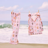 By The Seashore Ruffle Pajama Set